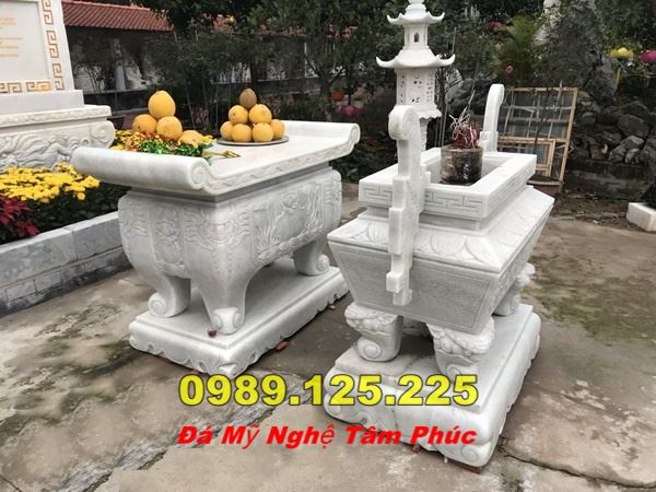 Kích Thước Bàn Lễ Đá Chuẩn Phong Thủy