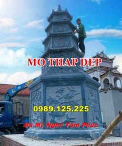 Bán Sẵn Mộ Đá Tháp Giá Rẻ Đẹp Nhất Tại Sơn La