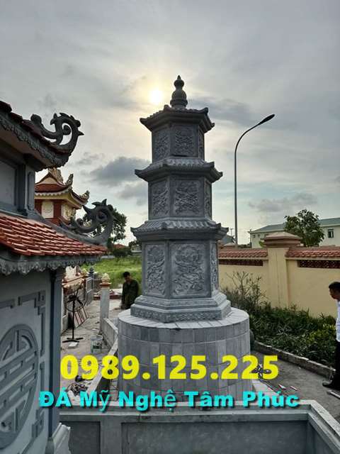 Mộ Đá Tháp Đẹp Nhất Tại Hòa Bình