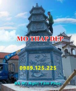 Bán Sẵn Mộ Đá Tháp Giá Rẻ Đẹp Nhất Tại Hưng Yên