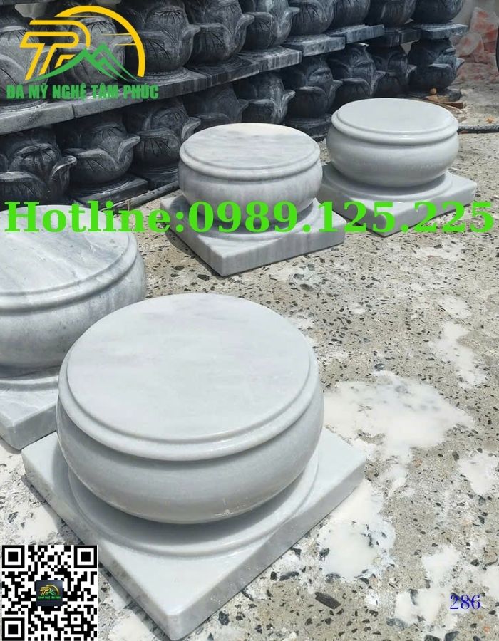 Chân Tảng Đá Kê Cột Nhà Đẹp Bán Tại Cần Thơ