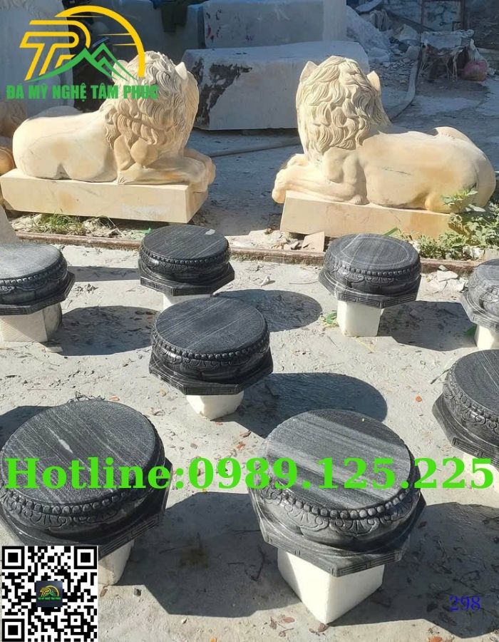 Chân Tảng Đá Kê Cột Nhà Đẹp Bán Tại Cần Thơ