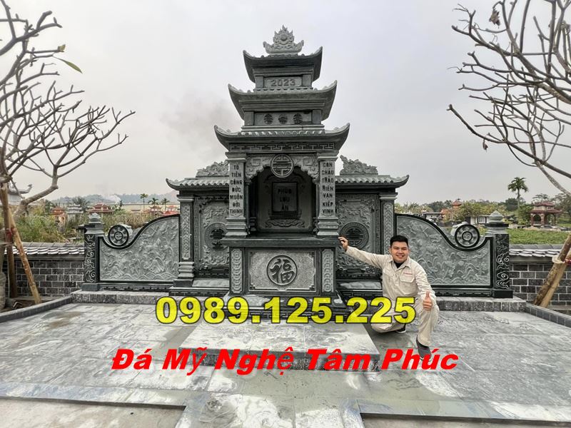 Mẫu lăng mộ đẹp nhất xây dựng tại tiền giang