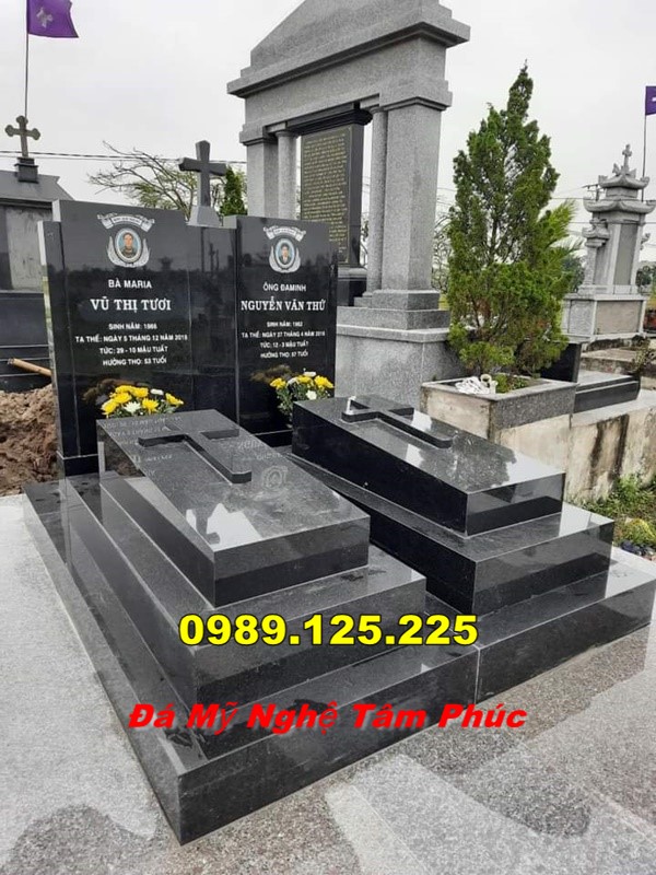 mẫu Mộ Đá Công Giáo Đẹp Bán Tại Hà Nội