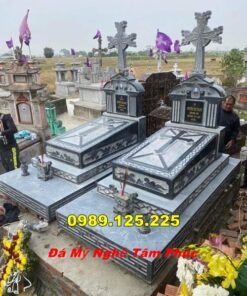 Bán Sẵn Mộ Đá Công Giáo Đẹp Tại Cao Bằng