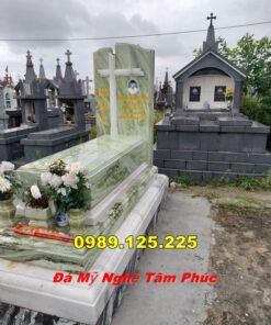 Bán Sẵn Mộ Đá Công Giáo Đẹp Tại An Giang