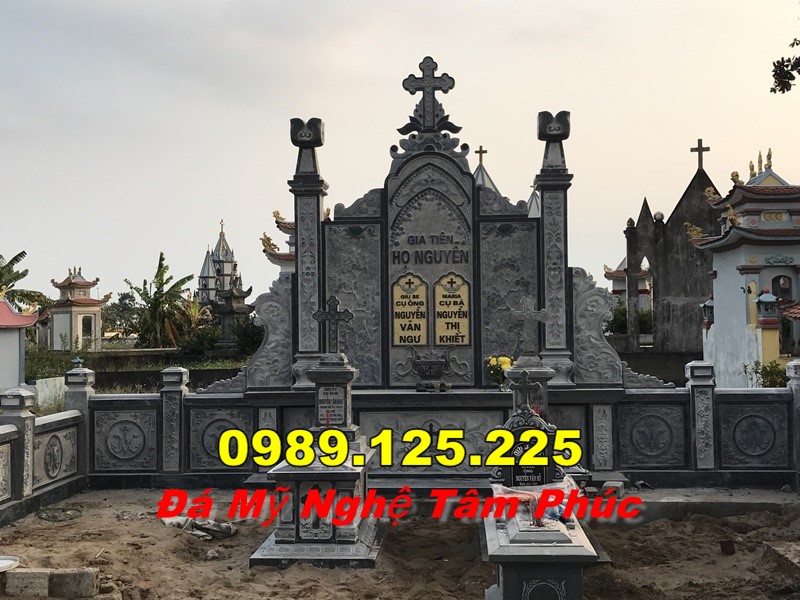 Mộ Đá Công Giáo Đẹp Tại Vĩnh Phúc