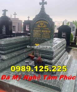 Mộ Đá Công Giáo Đẹp Tại Hưng Yên