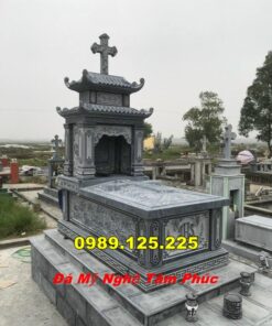 Bán Sẵn Mộ Đá Công Giáo Đẹp Tại Quảng Nam