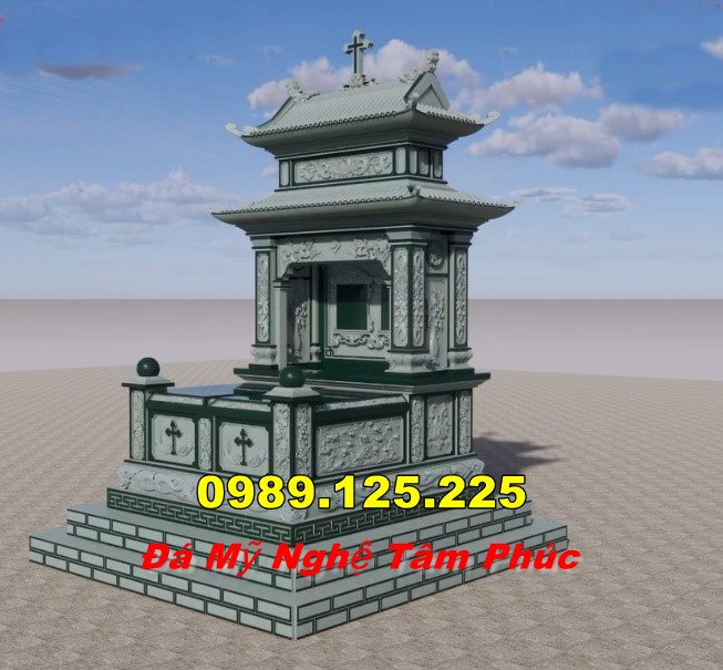 mẫu bia mộ công giáo Bán Tại điện biên
