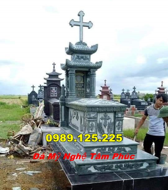 mẫu bia mộ công giáo Bán Tại Quảng Ngãi