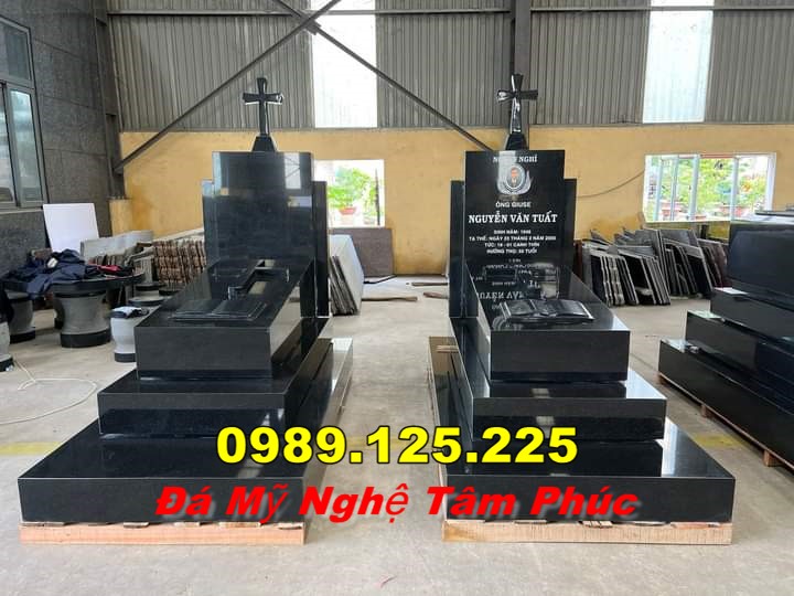 mẫu bia mộ công giáo Bán Tại thái bình