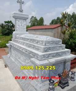 Bán Sẵn Mộ Đá Công Giáo Đẹp Tại Quảng Ninh
