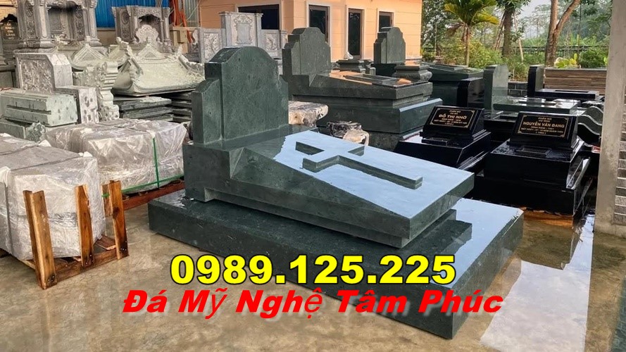 mẫu bia mộ công giáo Bán Tại lào cai