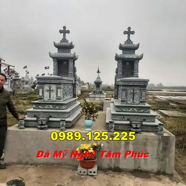 Bán Sẵn Mộ Đá Công Giáo Đẹp Tại Hải Dương