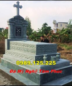 Bán Sẵn Mộ Đá Công Giáo Đẹp Tại Bình Định