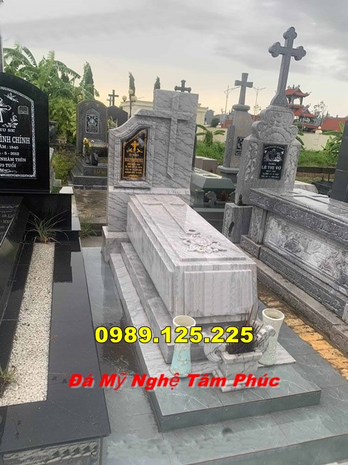 Mẫu Mộ Đá Công Giáo Đẹp Bán Tại hải phòng
