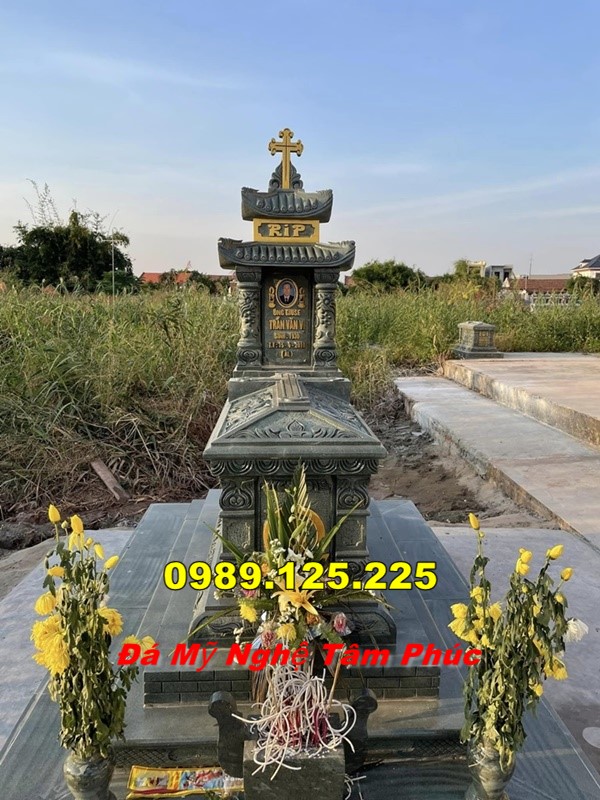 mẫu bia mộ công giáo Bán Tại đăk Nông