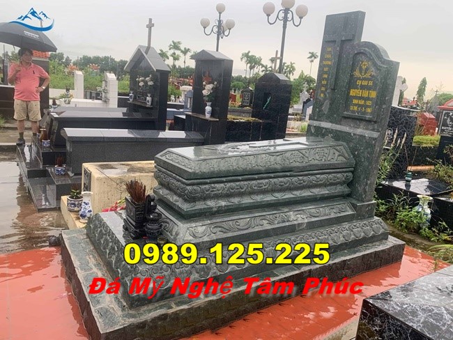 Bán Sẵn Mộ Đá Công Giáo Đẹp Tại Bắc Ninh