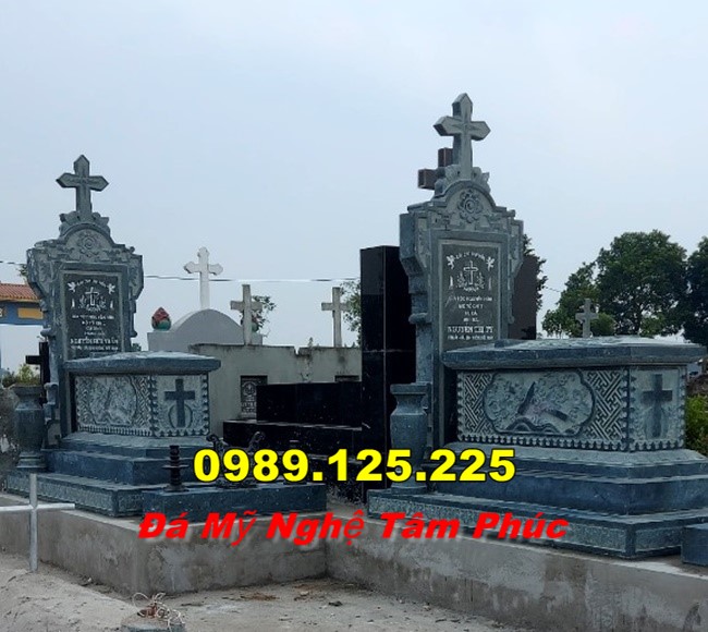 Mộ Đá Công Giáo Đẹp Tại Thái Nguyên