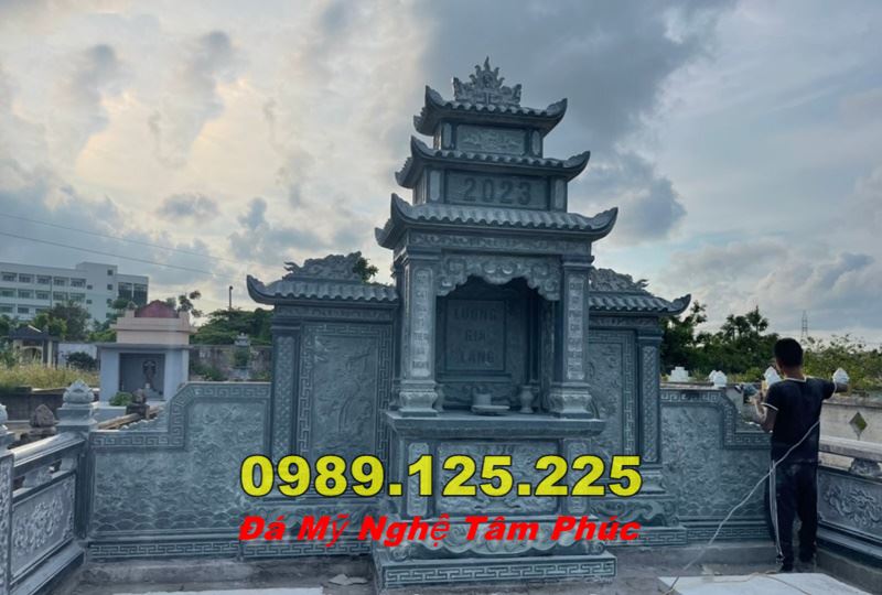 Xây dựng lăng mộ đá tại Vĩnh Phúc