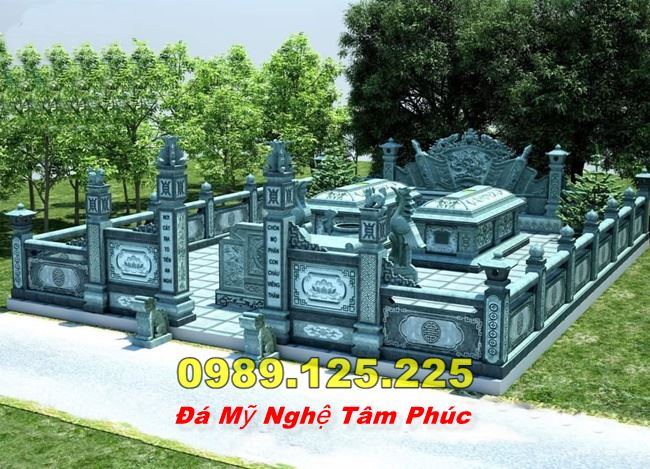 Lăng Mộ Đá Gia Đình Tại Cà Mau