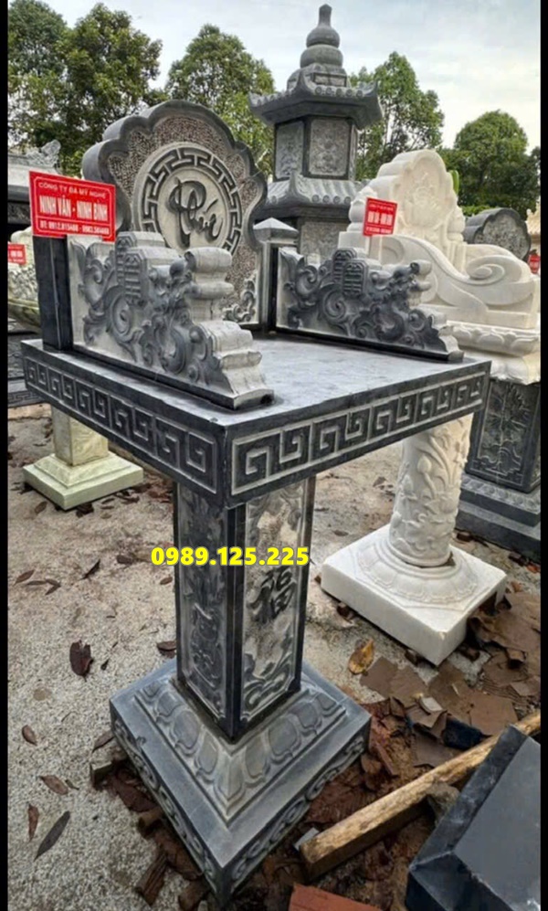 Mẫu Cây Hương Đá Thờ Ngoài Trời Bán Tại Hải Phòng