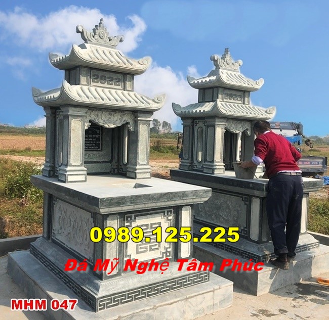 Mộ Đá Đẹp Đơn Giản Giá Rẻ Tại Cà Mau