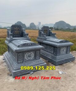 Mẫu Mộ Đá Nguyên Khối Đẹp Nhất Tại Phú Thọ