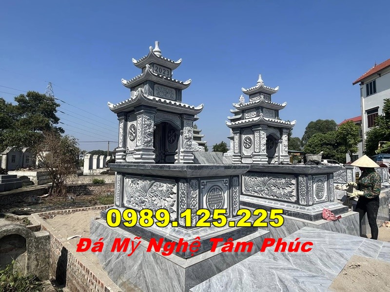 Mộ Đá Đẹp Đơn Giản Giá Rẻ Tại Vĩnh Long