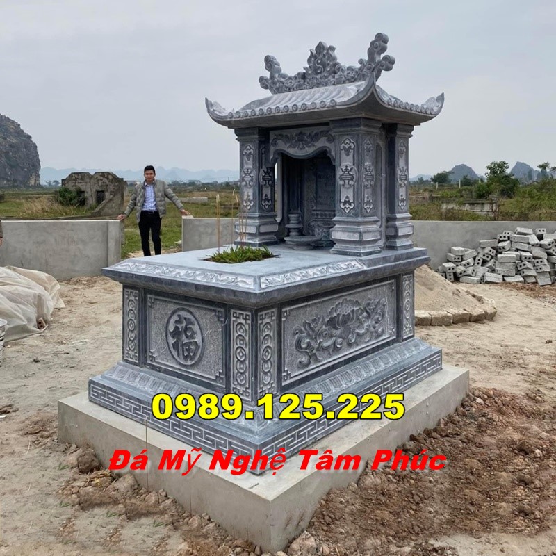 Mẫu Mộ Đá Đẹp Đơn Giản Bán Tại Bến Tre