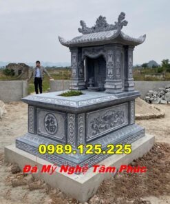 Mẫu Mộ Đá Đẹp Đơn Giản Giá Rẻ Bán Tại Bình Dương