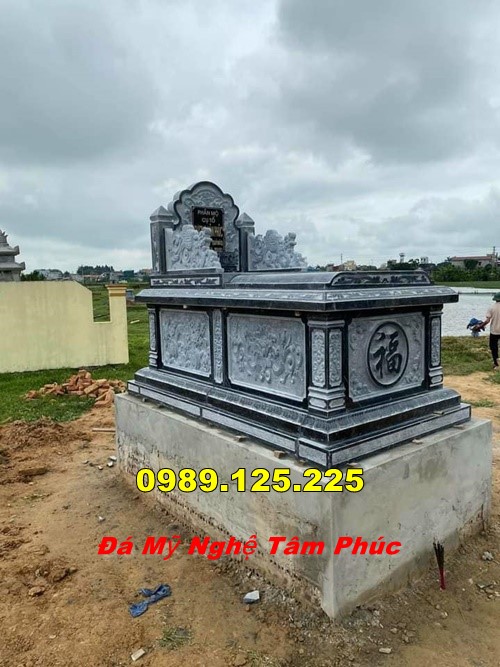 Mộ Đá Đẹp Đơn Giản Bán Tại Hậu Giang