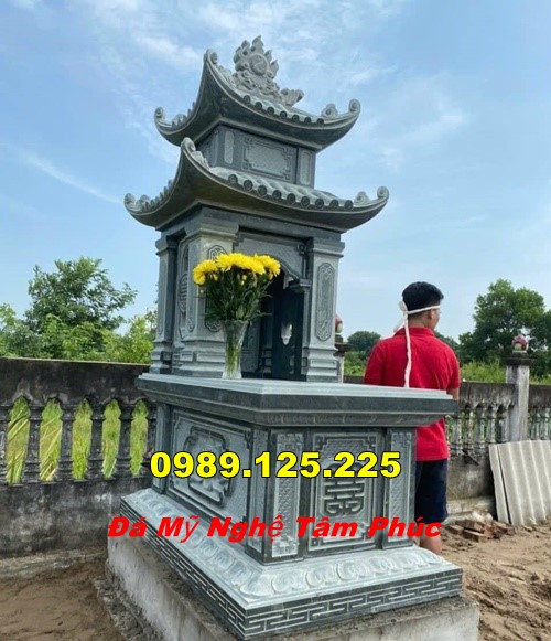 Mẫu Mộ Đá Đẹp Đơn Giản Bán Tại Hậu Giang