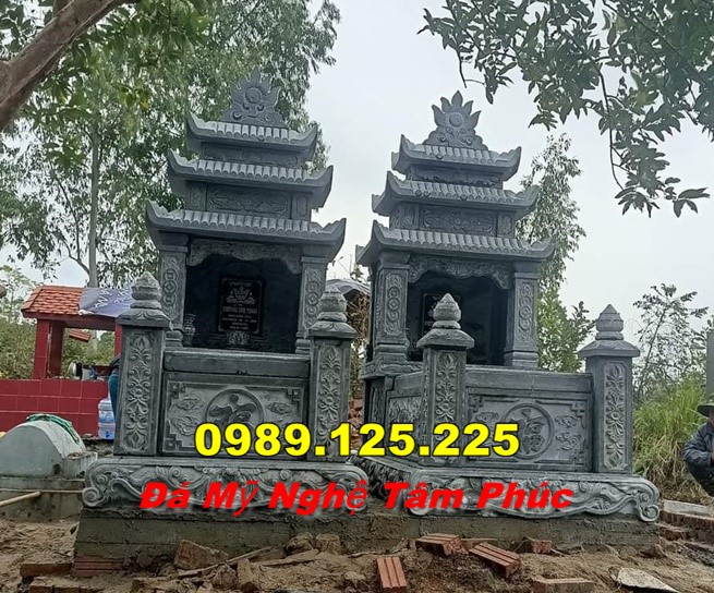 Mẫu Mộ Đá Đẹp Đơn Giản Giá Rẻ Bán Tại Kon Tum