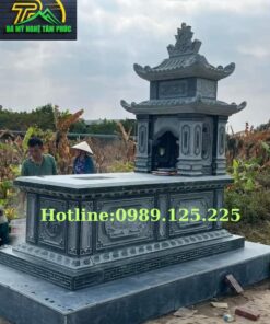 Mẫu Mộ Đá Nguyên Khối Đẹp Bán Tại Tiền Giang