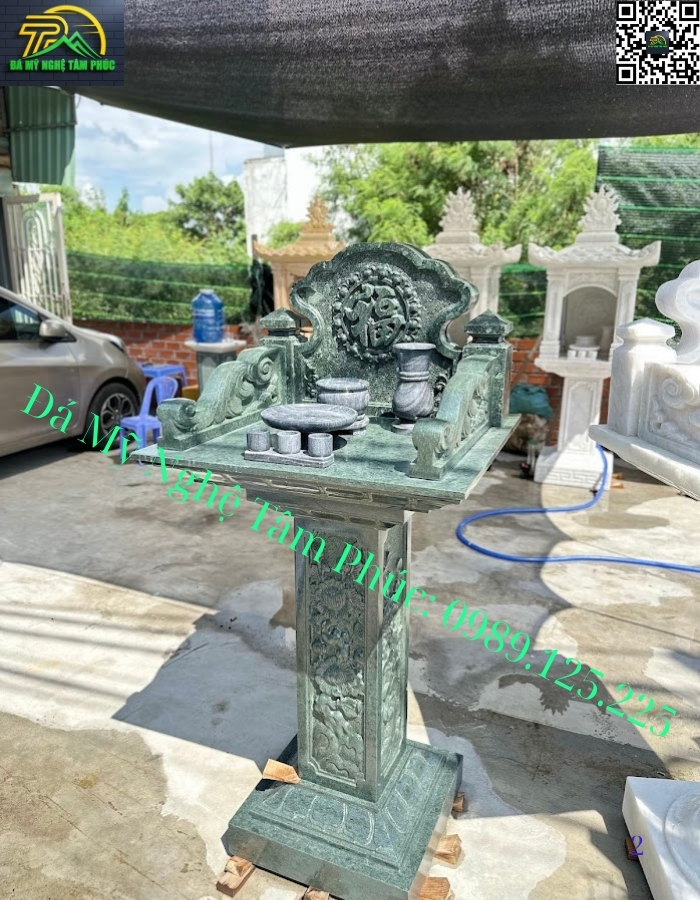 Bàn Thờ Thiên Bằng Đá Tự Nhiên Nguyên Khối