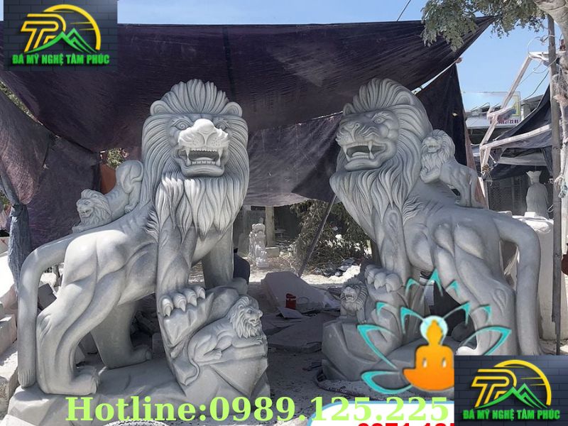 Tượng Sư Tử Đá Phong Thủy Bán Tại Cần Thơ