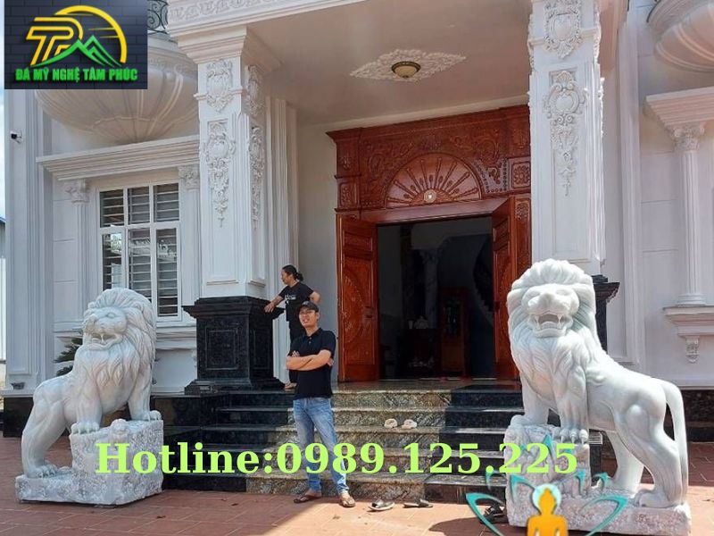 Tượng Sư Tử Đá Phong Thủy Bán Tại Cần Thơ
