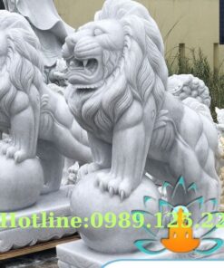 Tượng Sư Tử Đá Phong Thủy Đẹp Bán Tại Vĩnh Long