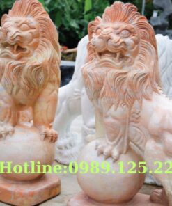 Tượng Sư Tử Đá Phong Thủy Đẹp Bán Tại Cà Mau