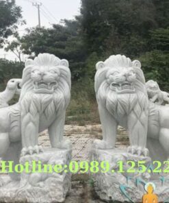 Tượng Sư Tử Đá Phong Thủy Đẹp Bán Tại Đắk Lắk