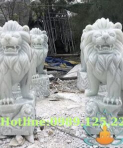 Tượng Sư Tử Đá Phong Thủy Đẹp Bán Tại Bình Phước