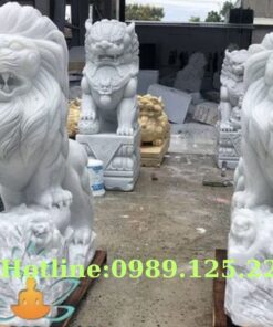 Tượng Sư Tử Đá Phong Thủy Đẹp Bán Tại An Giang