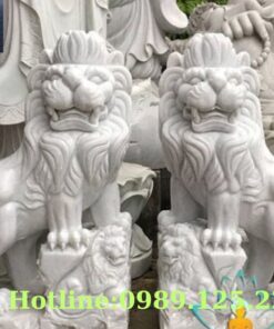Tượng Sư Tử Đá Phong Thủy Đẹp Bán Tại Sóc Trăng