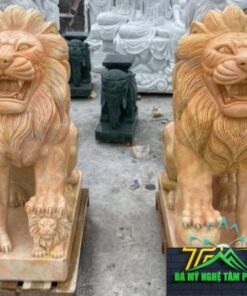 Tượng Sư Tử Đá Phong Thủy Đẹp Bán Tại Hậu Giang