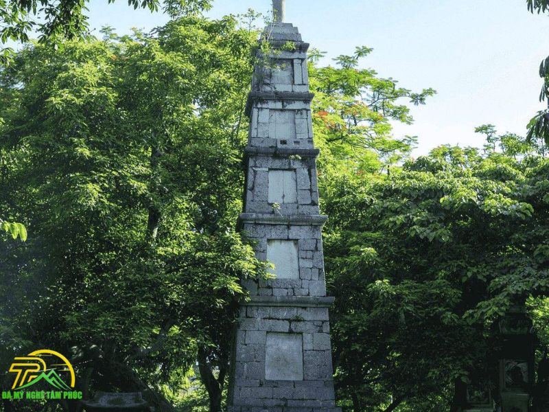 MỐI QUAN HỆ GIỮA THÁP BÚT VÀ ĐỀN NGỌC SƠN