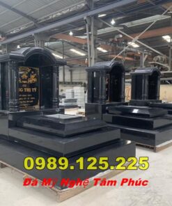 Mộ Đá Granite Hoa Cương Nguyên Khối Đẹp Bán Tại Phú Yên