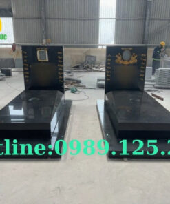 Mộ Đá Granite Hoa Cương Nguyên Khối Đẹp Bán Tại Đà Nẵng