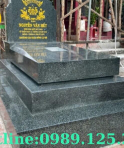Mộ Đá Granite Hoa Cương Nguyên Khối Đẹp Bán Tại Bắc Kạn